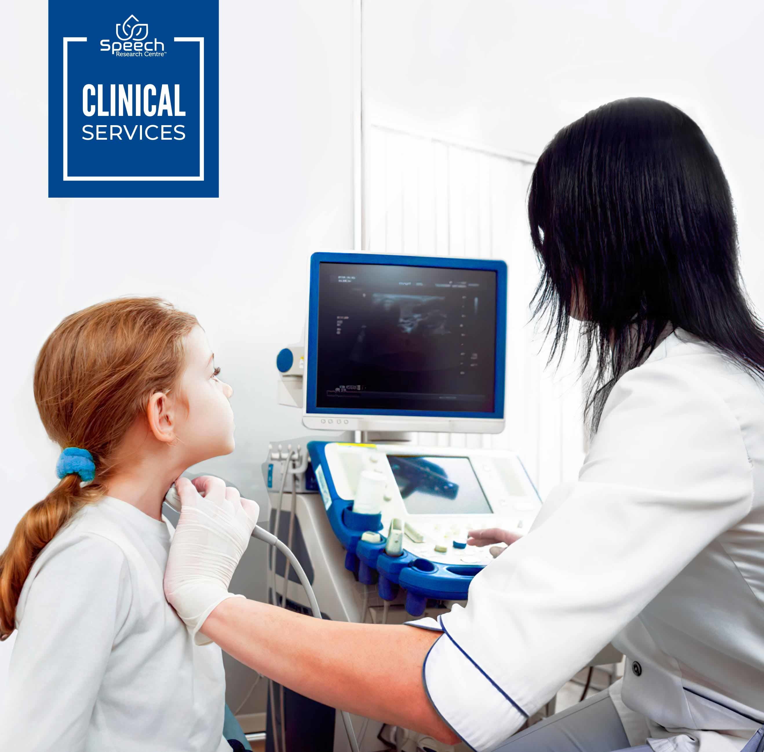 side view of head and shoulders on a human body